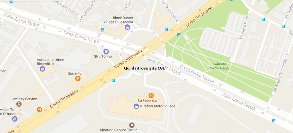 Mirafiori Motor Village ritrovo CGE